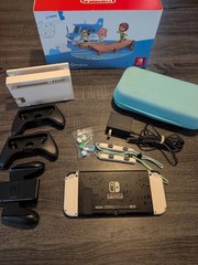Nintendo Switch Animal Crossing Special Edition Console set InnoAura Switch Case