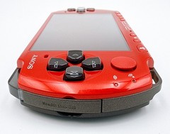 Sony PSP-3000 Console Red Black VALUE PAK Region Free w/2GB, Pouch – Excellent