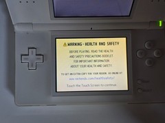 Nintendo DS Lite Polar White Handheld System Console CIB New Battery