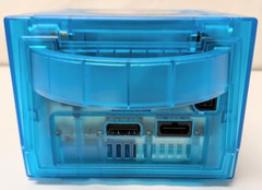 Nintendo GameCube Translucent Funtastic ICE BLUE Gaming Console System Bundle