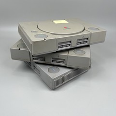 Lot of 3 Sony PlayStation 1 PS1 For Repair/Parts Disc Read Issue, No Picture