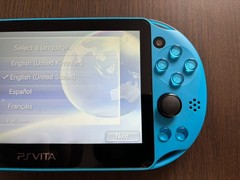 Sony PS Vita PCH-2000 Aqua Blue Console Only Tested Works [Very Good]