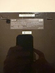 Nintendo Wii U Deluxe Set 32GB Black Console w/ GamePad, Cables & Box
