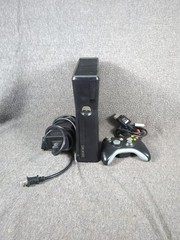 Xbox 360 S Console Model 1439 with Power Cord & Controller Tested
