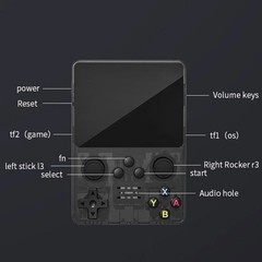 R36S Retro Handheld Game Console Video Games 128GB Consoles 20000+Games