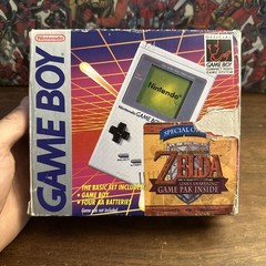 Original 1989 Nintendo GameBoy DMG-01 Gray Zelda Variant – Tested – Authentic
